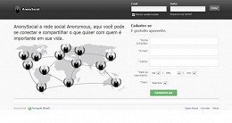 Anonymous lança rede chamada Anonysocial.com Anonymous lança rede chamada Anonysocial.com
