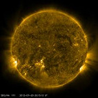 Atuais erupções solares não causarão danos a Terra Atuais erupções solares não causarão danos a Terra