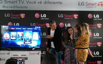 LG lança TVs inteligentes com controle remoto com reconhecimento de voz