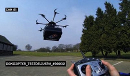 Pizzaria do Reino Unido contrata drone para entrega de pizzas Pizzaria do Reino Unido contrata drone para entrega de pizzas