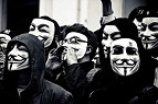 Página principal do Anonymous no Facebook sai do ar
