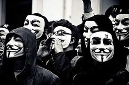 Página principal do Anonymous no Facebook sai do ar Página principal do Anonymous no Facebook sai do ar