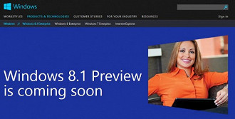 Windows 8.1 serÃ¡ lanÃ§ado no dia 18 de outubro