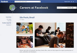 Escritório do Facebook em SP seleciona candidatos para emprego