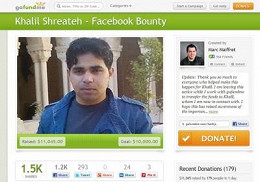 Internautas recompensam Hacker que invadiu Facebook para relatar falha Internautas recompensam Hacker que invadiu Facebook para relatar falha