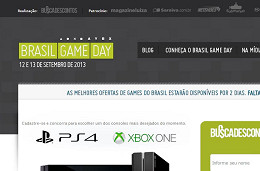 Brasil Game Day oferece descontos especiais em jogos Brasil Game Day oferece descontos especiais em jogos