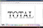 Corel Draw - Efeito de Aço Inox Corel Draw - Efeito de Aço Inox