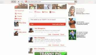 A rede social do GTA V: Lifeinvader.com
