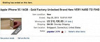 iPhone 5S dourado é vendido por mais de R$ 20 mil no eBay iPhone 5S dourado é vendido por mais de R$ 20 mil no eBay