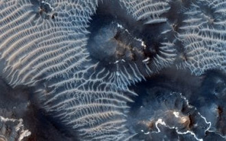Nasa encontra dunas formadas de ferro em Marte