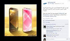 Samsung não perde tempo e apresenta Galaxy S4 dourado