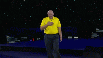 Steve Ballmer faz seu Ãºltimo discurso para 13 mil funcionÃ¡rios da Microsoft
