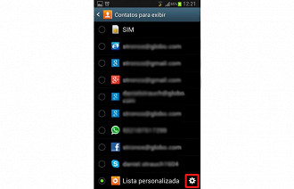 Como ocultar os contatos do Facebook no Android