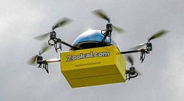 Empresa australiana usa drones para agilizar entregas de livros Empresa australiana usa drones para agilizar entregas de livros