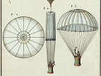 André-Jacques Garnerin, primeiro a saltar de paraquedas, é o grande homenageado do Doodle