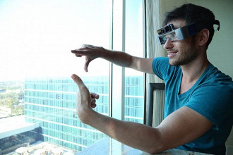 Meta Space Glass é voltado para áreas profissionais Meta Space Glass é voltado para áreas profissionais