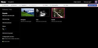 Como criar um Ã¡lbum de fotos no Flickr