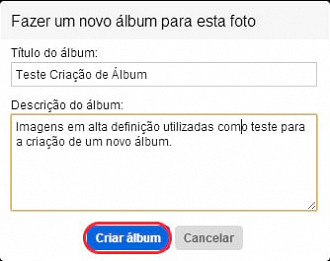 Como criar um Ã¡lbum de fotos no Flickr