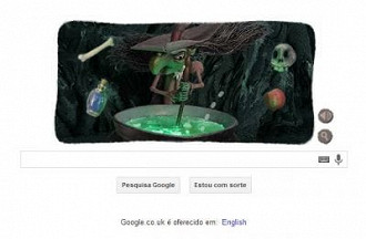 Google doodles, Jogos do dia das bruxas, Dia das bruxas