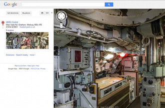 Google Street View te leva para caminhar por dentro de um submarino