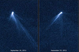 Asteroide com seis caudas intriga pesquisadores