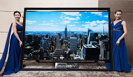 Samsung apresenta TV UHD de 105 polegadas e TV dobrável Samsung apresenta TV UHD de 105 polegadas e TV dobrável