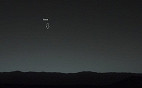 Veja imagem da Terra vista do Planeta Vermelho Veja imagem da Terra vista do Planeta Vermelho