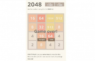 Como ganhar no jogo 2048 