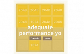 2048, o jogo que é febre do momento