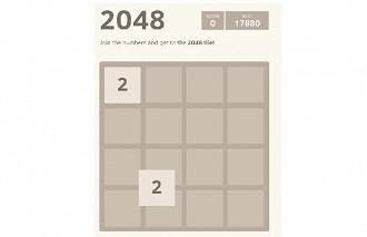 2048, o jogo que é febre do momento