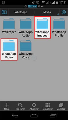 Como ocultar imagens e vÃ­deos do Whatsapp?