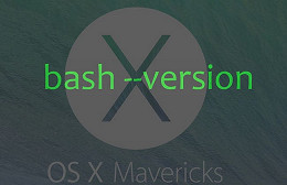 Atualizando o bash no Mac OS X