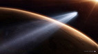Cometa passa raspando por Marte, informa pesquisadores e astrônomos Cometa passa raspando por Marte, informa pesquisadores e astrônomos