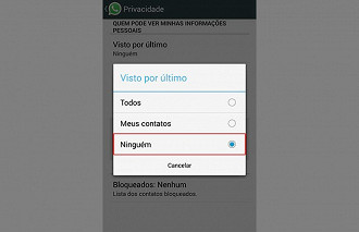 Como remover o visto pela Ãºltima vez do WhatsApp