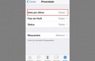 Como remover o visto pela Ãºltima vez do WhatsApp