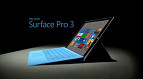Surface Pro 3 é um presente ideal para o final de ano, diz a Microsoft
