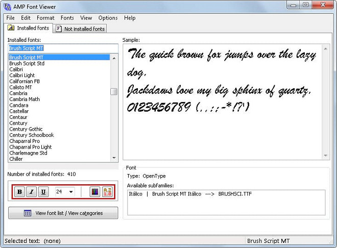 Como gerenciar as fontes de maneira rápida e fácil