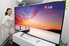 LG apresenta TVs OLED 4K e G Flex 2 durante CES 2015 LG apresenta TVs OLED 4K e G Flex 2 durante CES 2015
