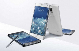 Galaxy Note Edge chegará ao Brasil em março Galaxy Note Edge chegará ao Brasil em março
