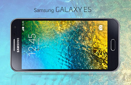 Samsung apresenta os novos smartphones da linha Galaxy E Samsung apresenta os novos smartphones da linha Galaxy E