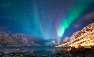 Moradores do Alasca registram aurora boreal; veja imagens do fenômeno