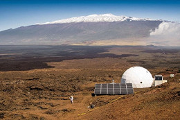 Equipe da Nasa irá simular vida em Marte por um ano Equipe da Nasa irá simular vida em Marte por um ano