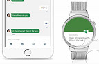 Relógio inteligente equipado com Android Wear agora funciona com iPhone Relógio inteligente equipado com Android Wear agora funciona com iPhone