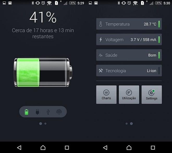 Como verificar a saúde da bateria de seu Android
