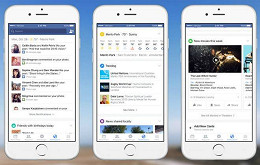 App do Facebook recebe mudanças na área de notificações App do Facebook recebe mudanças na área de notificações
