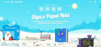 Siga o Papai Noel: Google traz desenhos para colorir online no Natal