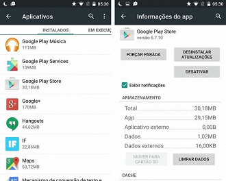 Resolver erros de instalação do aplicativo na Google Play Store