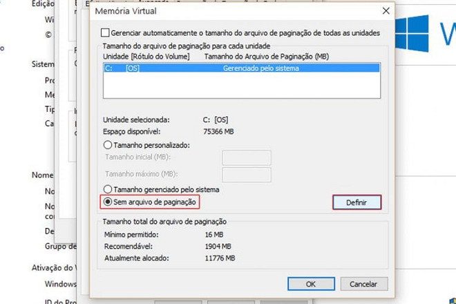 Como resolver o problema de consumo de disco em 100% no Windows 10 e 11