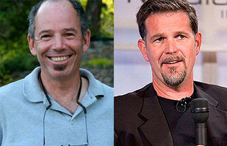 Marc Rudolph e Reed Hastings