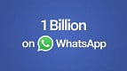 WhatsApp chega a 1 bilhão de usuários WhatsApp chega a 1 bilhão de usuários